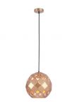 Lampa wisząca PAULELA  metalowa Italux PND-34221-1L-GD, cena 350.00 zł